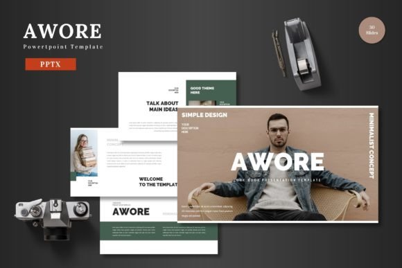 Awore - Powerpoint Template: A Versatile Design Solution