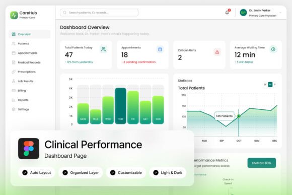 CareHub Clinical Performance Dashboard L: A Modern Tool for Healthcare Analytics