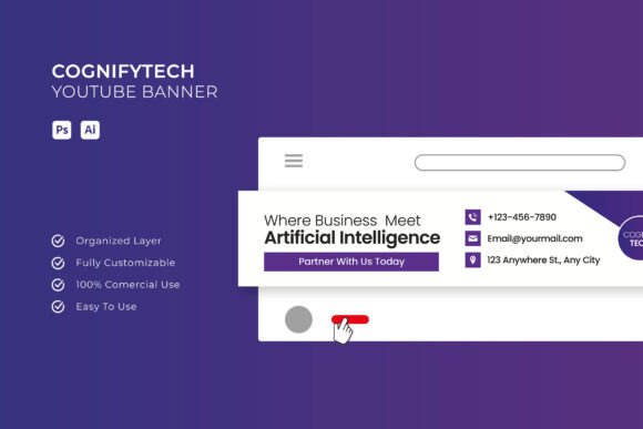 Cognifytech - YouTube Banner: A Versatile Tool for Every Creator