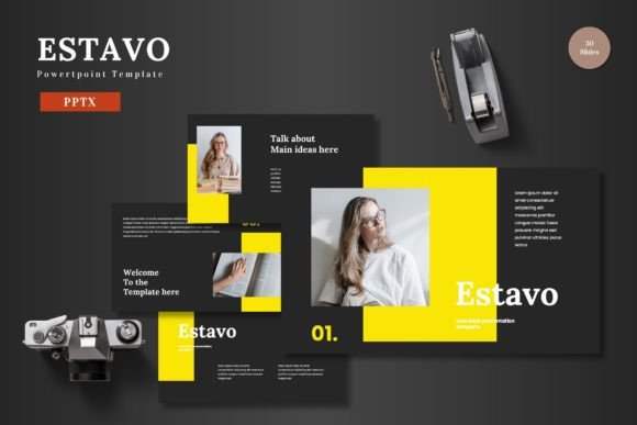Estavo - Powerpoint Template: A Versatile Tool for Modern Presentations