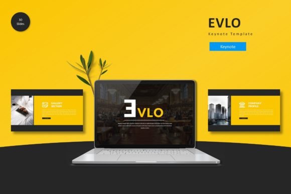 Evlo - Keynote Template: Elegant Design for Impactful Presentations