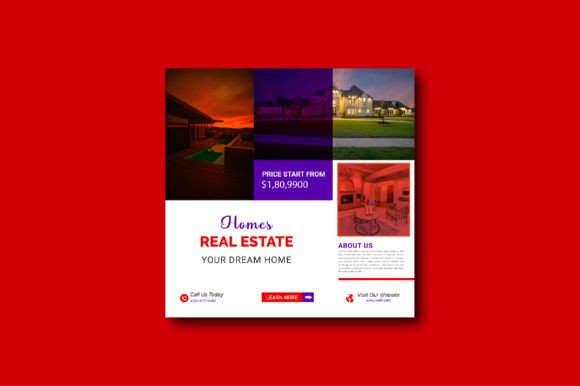 Real Estate Poster Design
