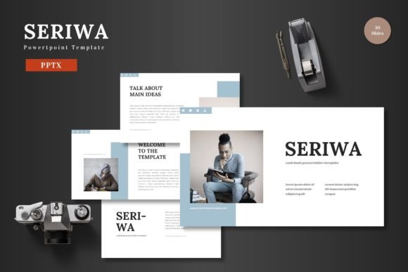 Seriwa - Powerpoint Template: A Versatile and Professional Presentation Tool