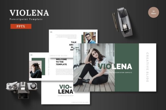 Violena - Powerpoint Template: A Strategic Tool for Effective Presentation Design